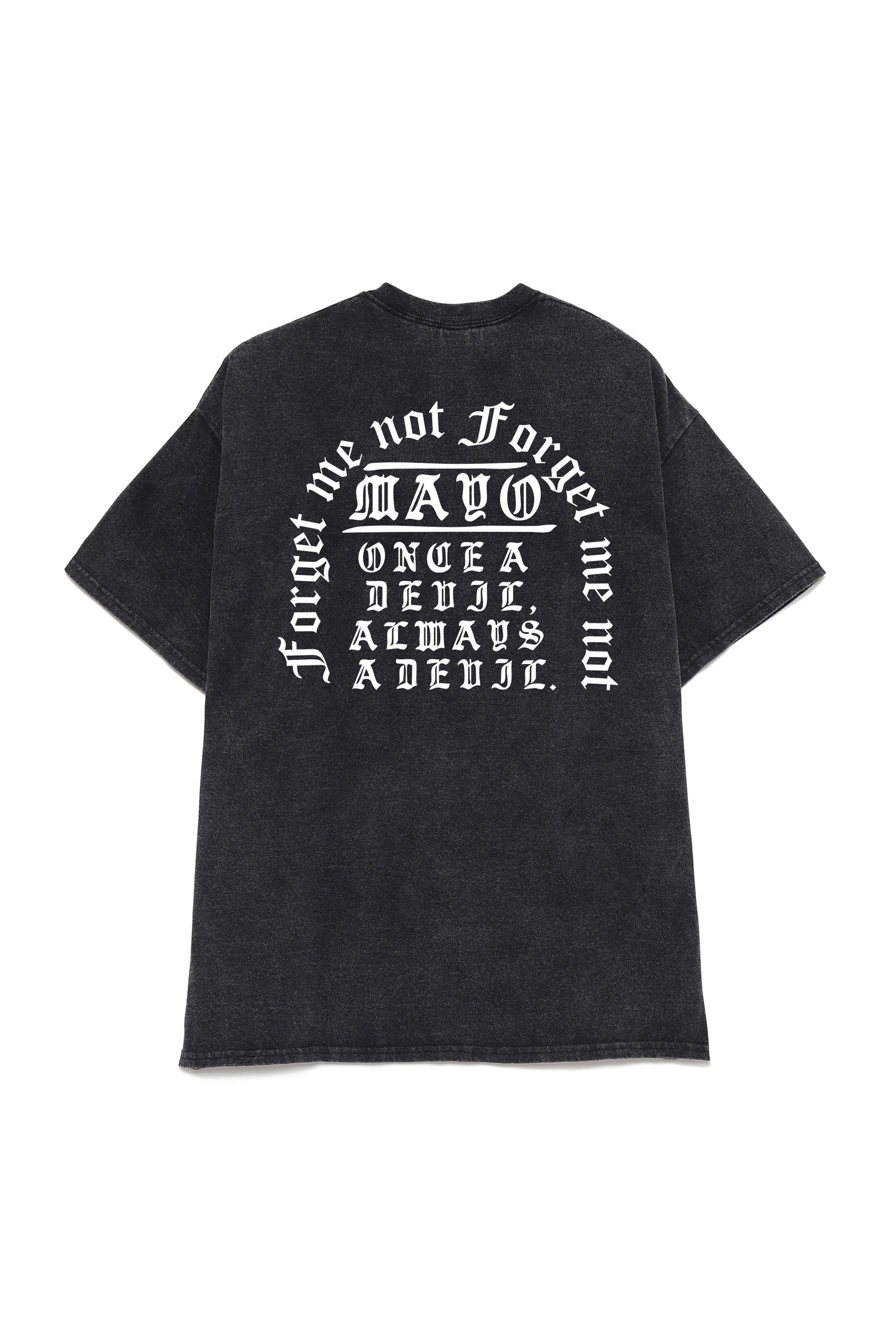 LOGO MESSAGE PRINT SHORT SLEEVE TEE