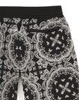 MAYO Paisley Embroidery Shorts