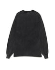 Plain Long Sleeve Tee - FADE BLACK【HARD WASH】