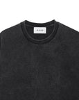 Plain Long Sleeve Tee - FADE BLACK【HARD WASH】