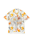 Bird of paradise bone shirts - white