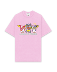 LAUGH & MAYO FRIENDS Short Sleeve Tee - PINK