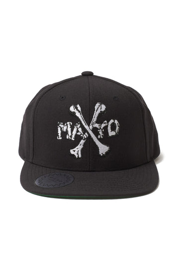 [WEB LIMITED] MAYO CROSS BONE Embroidery CAP - BLACK
