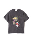 SMUSHROOM Short Sleeve Tee - FADE BLACK