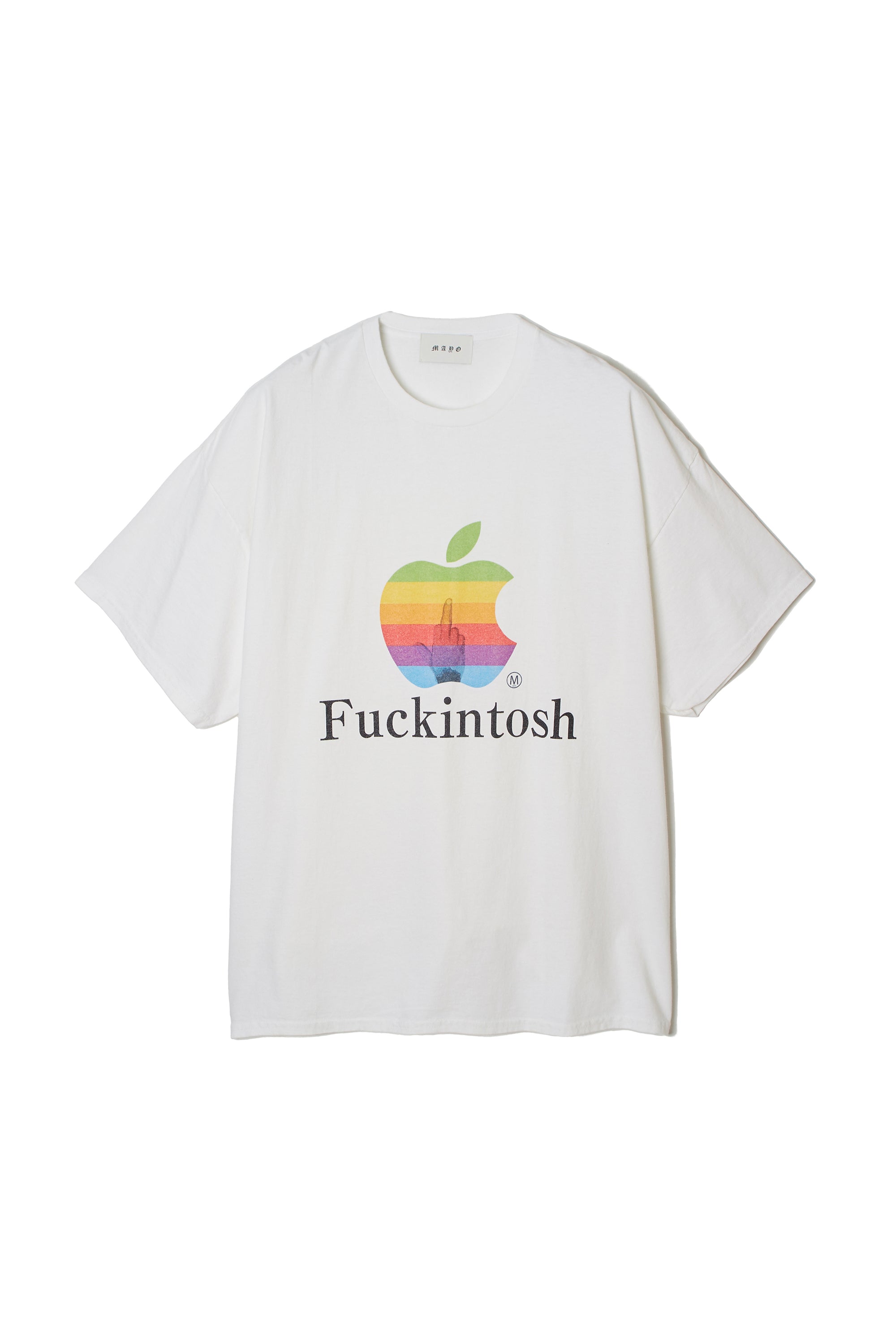 Fuckintosh Short Sleeve Tee - WHITE