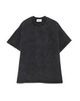 Plain Short Sleeve Tee - FADE BLACK【HARD WASH】