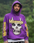 MAYO FGMN Embroidery Hoodie - PURPLE