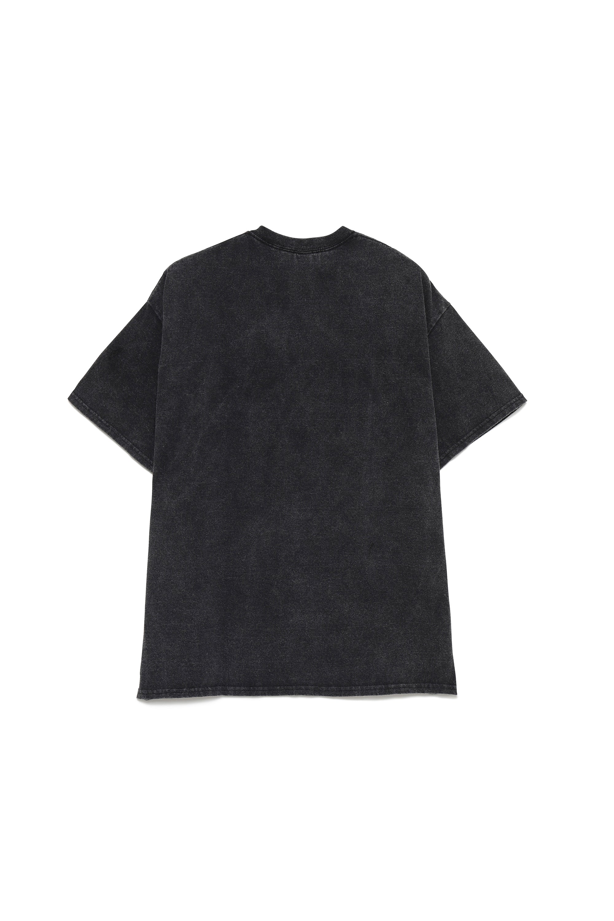 MAYO CROSS BONE Embroidary Short Sleeve Tee - FADE BLACK