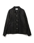 Stairway to heaven embroidery COACH JACKET- BLACK