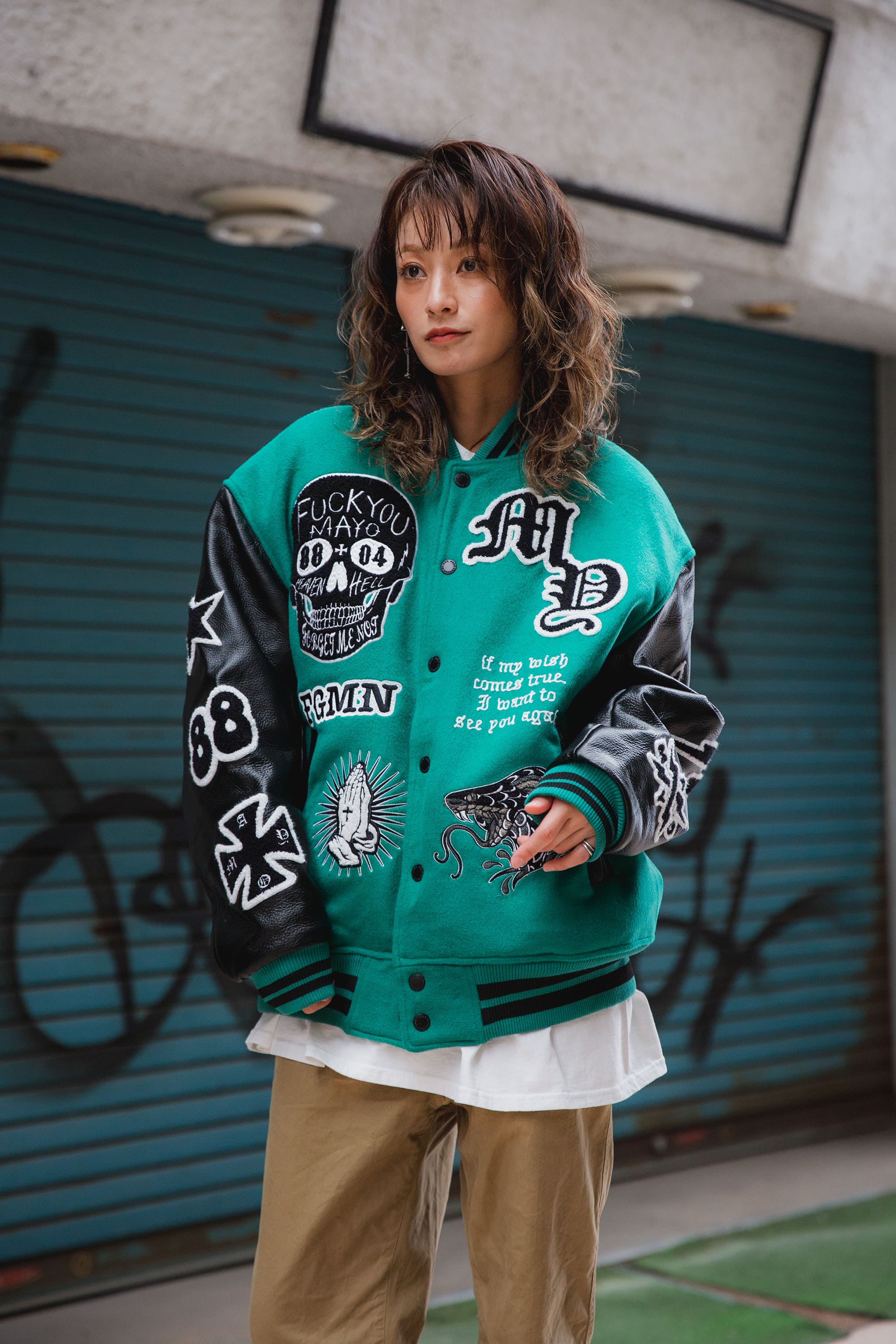 MY FGMN EMBROIDERY STADIUM JKT – MAYO
