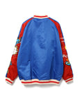 Arm embroidery reversible souvenir JKT BLUE