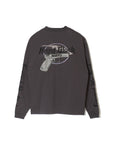 【WEB LIMITED】Hard Glock MAYO Embroidery Long Sleeve Tee - CHARCOAL