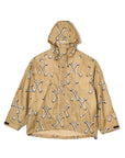 MAYO CROSS BONES EMBROIDERY NYLON MOUNTAIN PARKA - GOLD