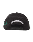 【WEB LIMITED】MAYO RAT FORGET ME NOT Embroidery CAP - BLACK