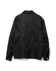 Stairway to heaven embroidery COACH JACKET- BLACK