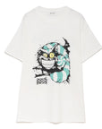 MAYO ALIXX CAT Short Sleeve Tee Type1 - WHITE