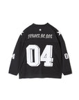 MAYO Embroidery Game shirt - BLACK