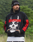 MAYO FGMN Embroidery Hoodie - BLACK