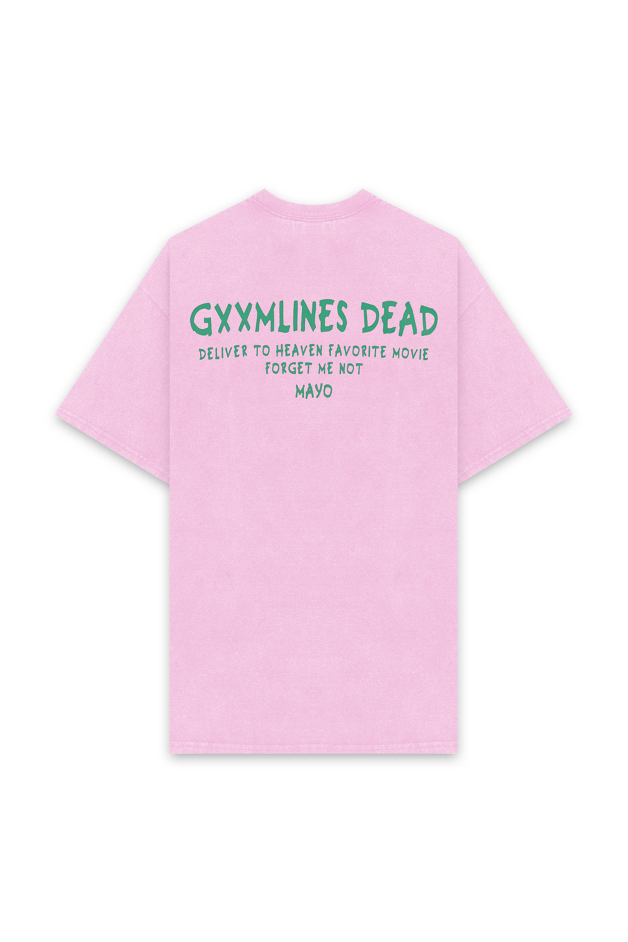 LAUGH & MAYO FRIENDS Short Sleeve Tee - PINK