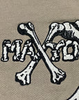 MAYO CROSS BONES Embroidery Hoodie - BEIGE