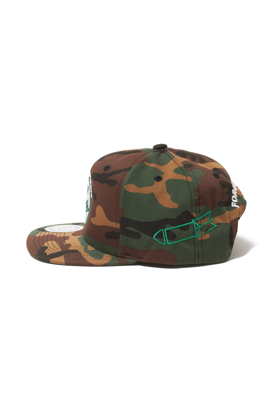 【WEB LIMITED】MAYO RAT FORGET ME NOT Embroidery CAP - CAMO