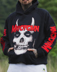 MAYO FGMN Embroidery Hoodie - BLACK