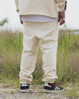 MAYO HEAVEN&HELL Embroidery Sweat Pants - OFF WHITE