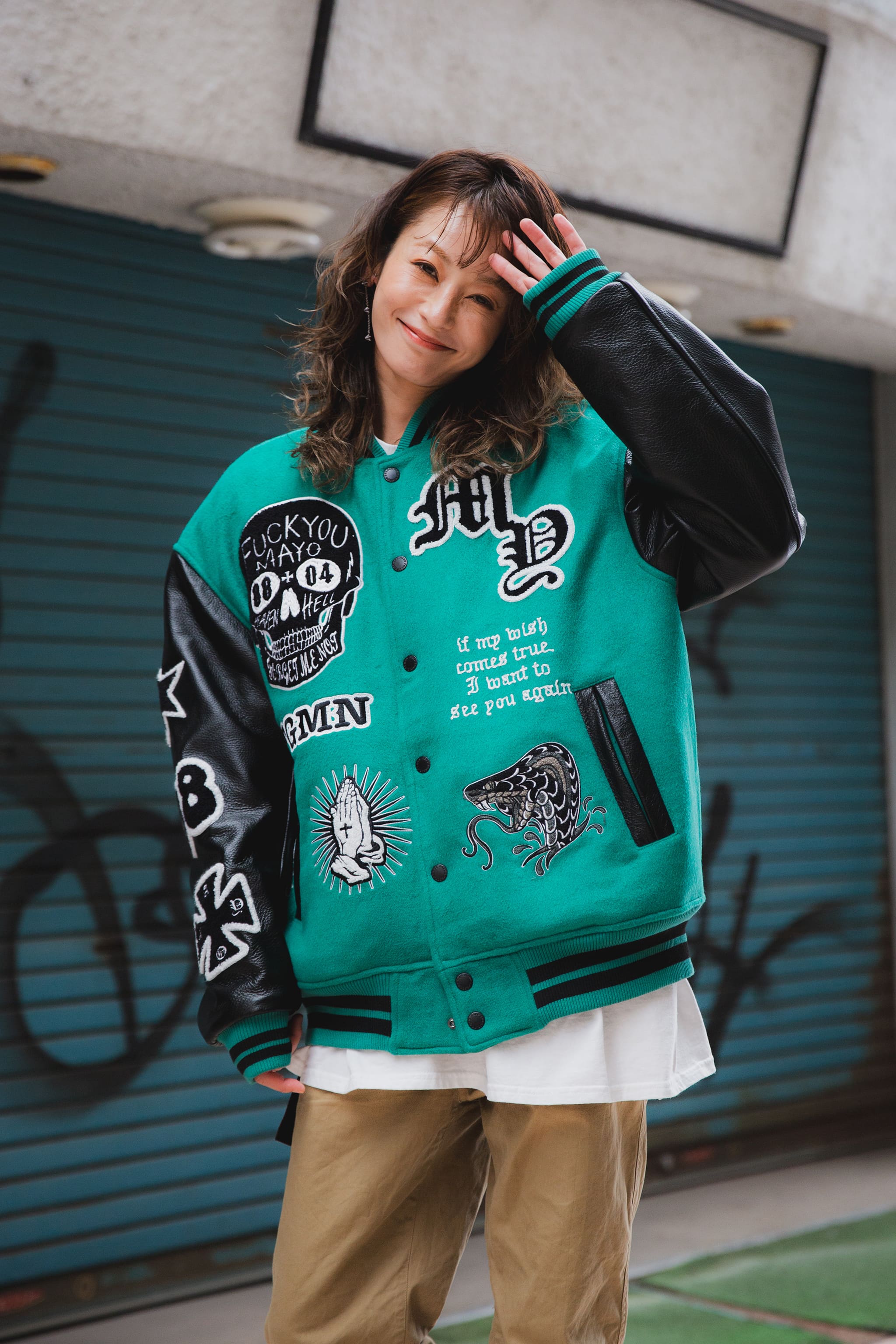 【新品未着用品】MAYO メイヨー 24aw MA-1 フライトジャケット XL MY FGMN EMBROIDERY STADIUM JKT – MAYO