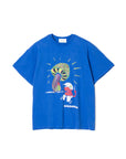 SMUSHROOM Short Sleeve Tee - FADE BLUE