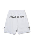 MAYO Embroidery Game Shorts - WHITE