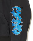 Sunshine Embroidery Hoodie - BLACK