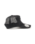 MAYO CROSS BONE Embroidery Mesh CAP - BLACK