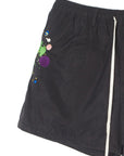 MAYO PAINT Embroidery Swim Shorts -  BLACK