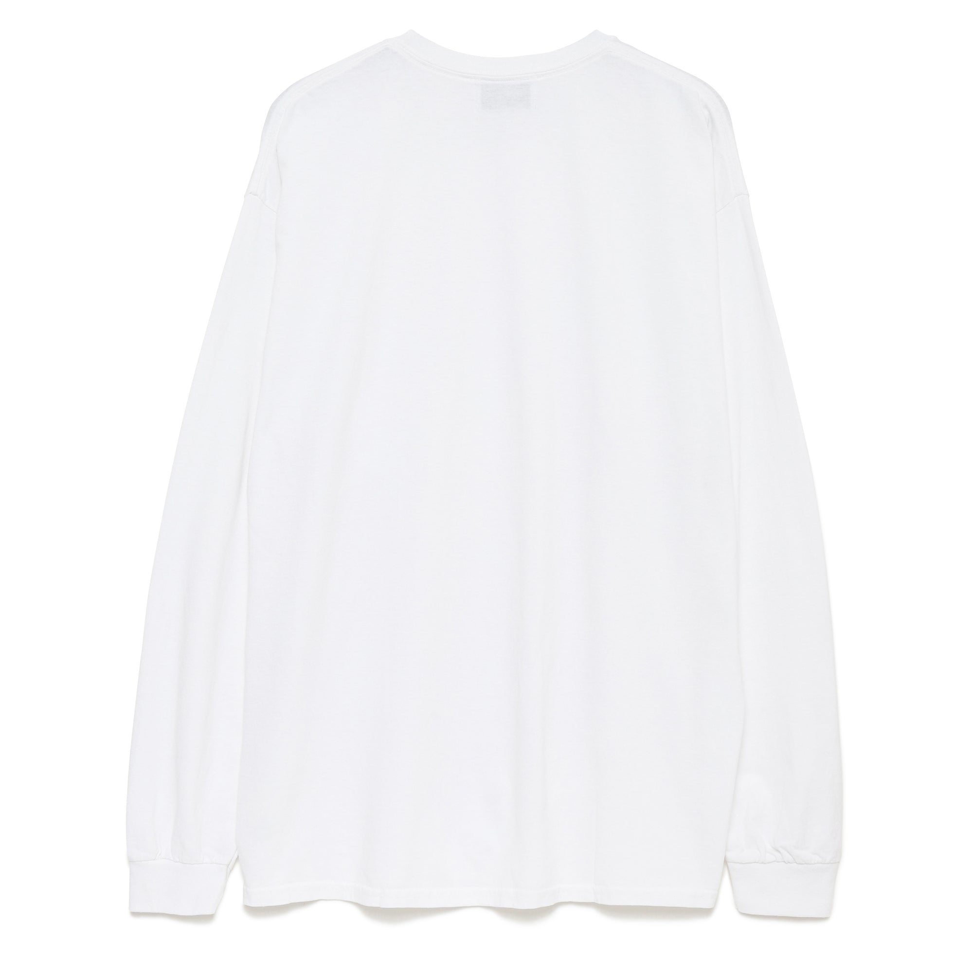 Forget Me Not LOGO Long Sleeve Tee - WHITE