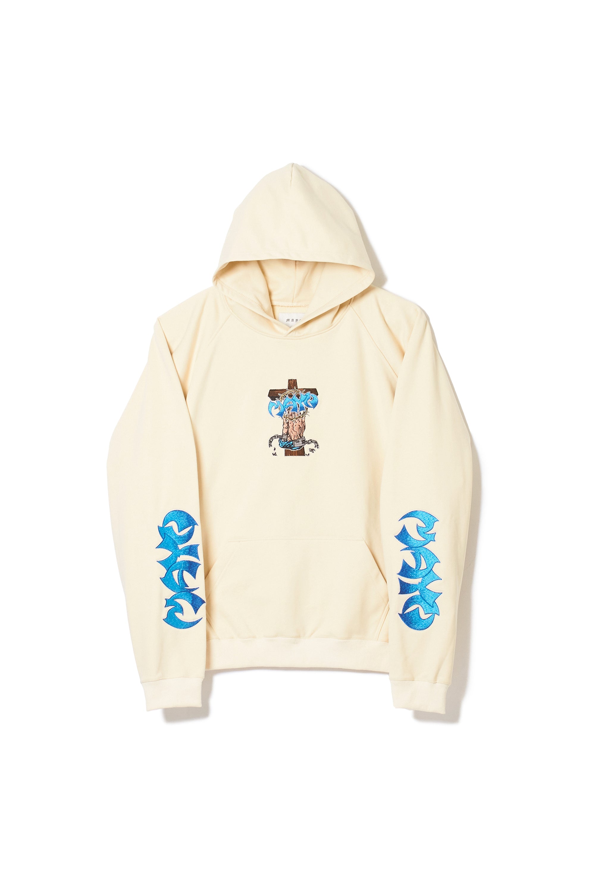 Sunshine Embroidery Hoodie - OFF WHITE