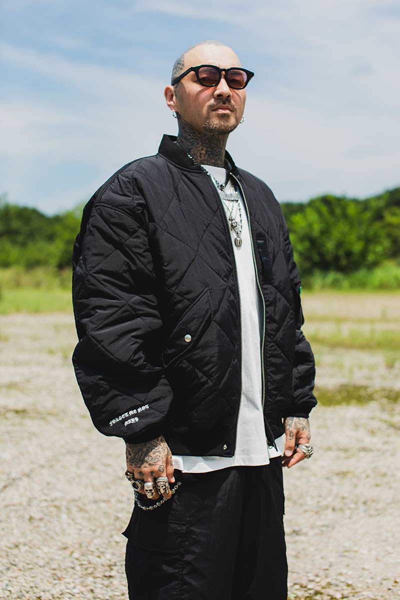 EAGLE EMBROIDERY NYLON JKT – MAYO