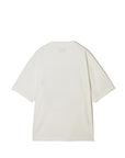 FORGET ME NOT MAYO Embroidery short Sleeve Tee - WHITE