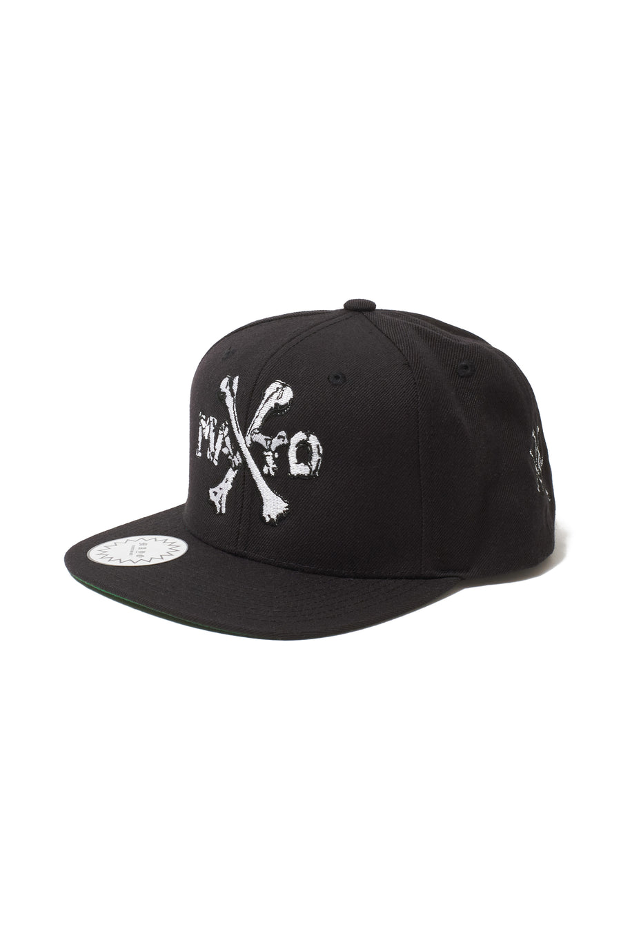 【WEB LIMITED】MAYO CROSS BONE Embroidery CAP - BLACK