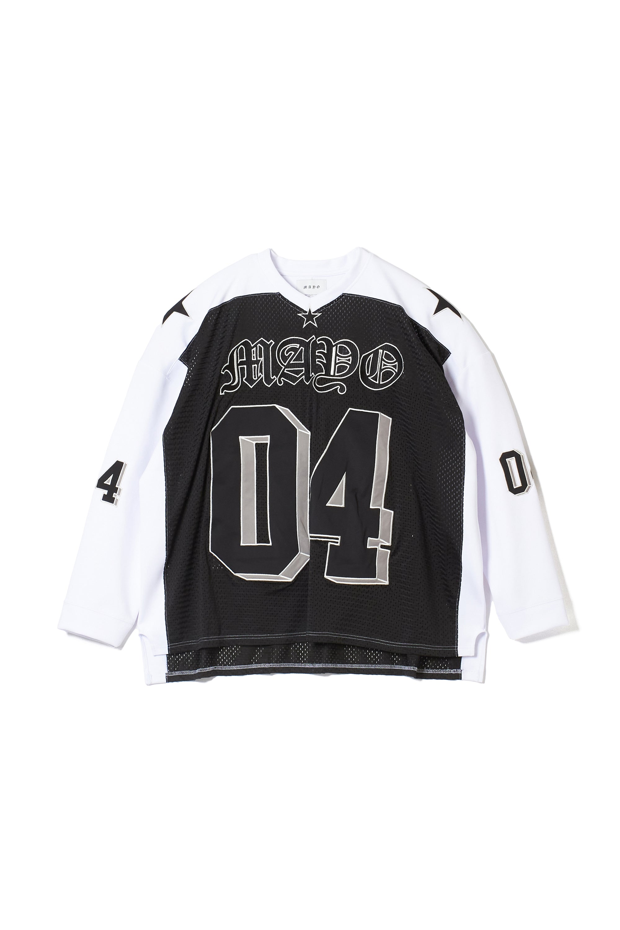 MAYO Embroidery Game shirt - WHITE