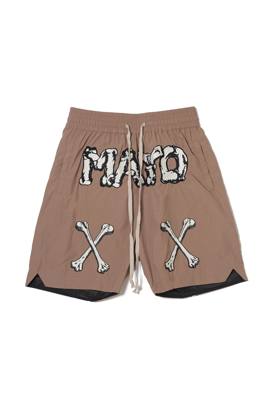 [Sales start in mid-March] MAYO BONES Embroidery Shorts - BEIGE