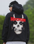 MAYO FGMN Embroidery Hoodie - BLACK