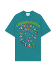 LAUGH & MAYO Short Sleeve Tee - jade storm