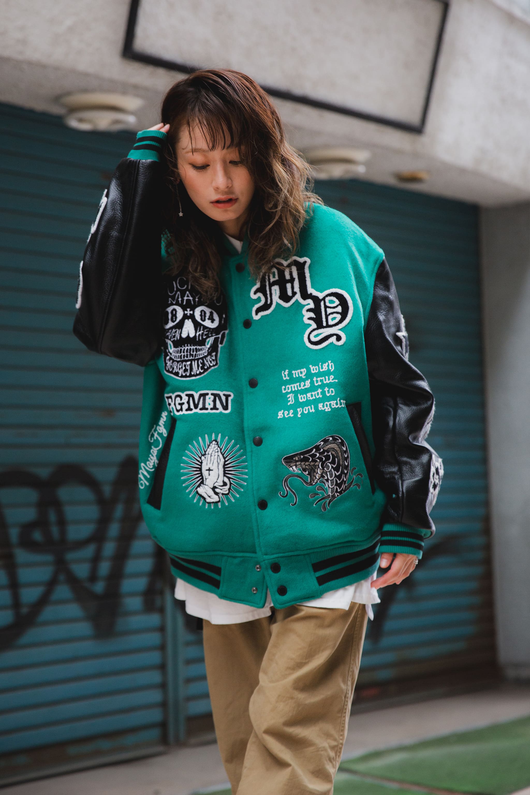 MY FGMN EMBROIDERY STADIUM JKT – MAYO
