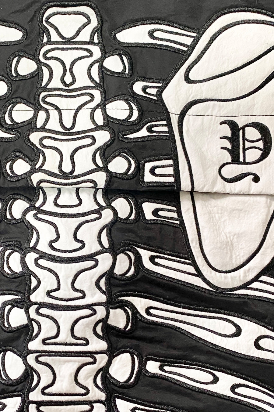 MAYO アノラック ブラック BONE embroidery anorak