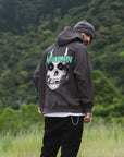 MAYO FGMN Embroidery Hoodie - GRAY