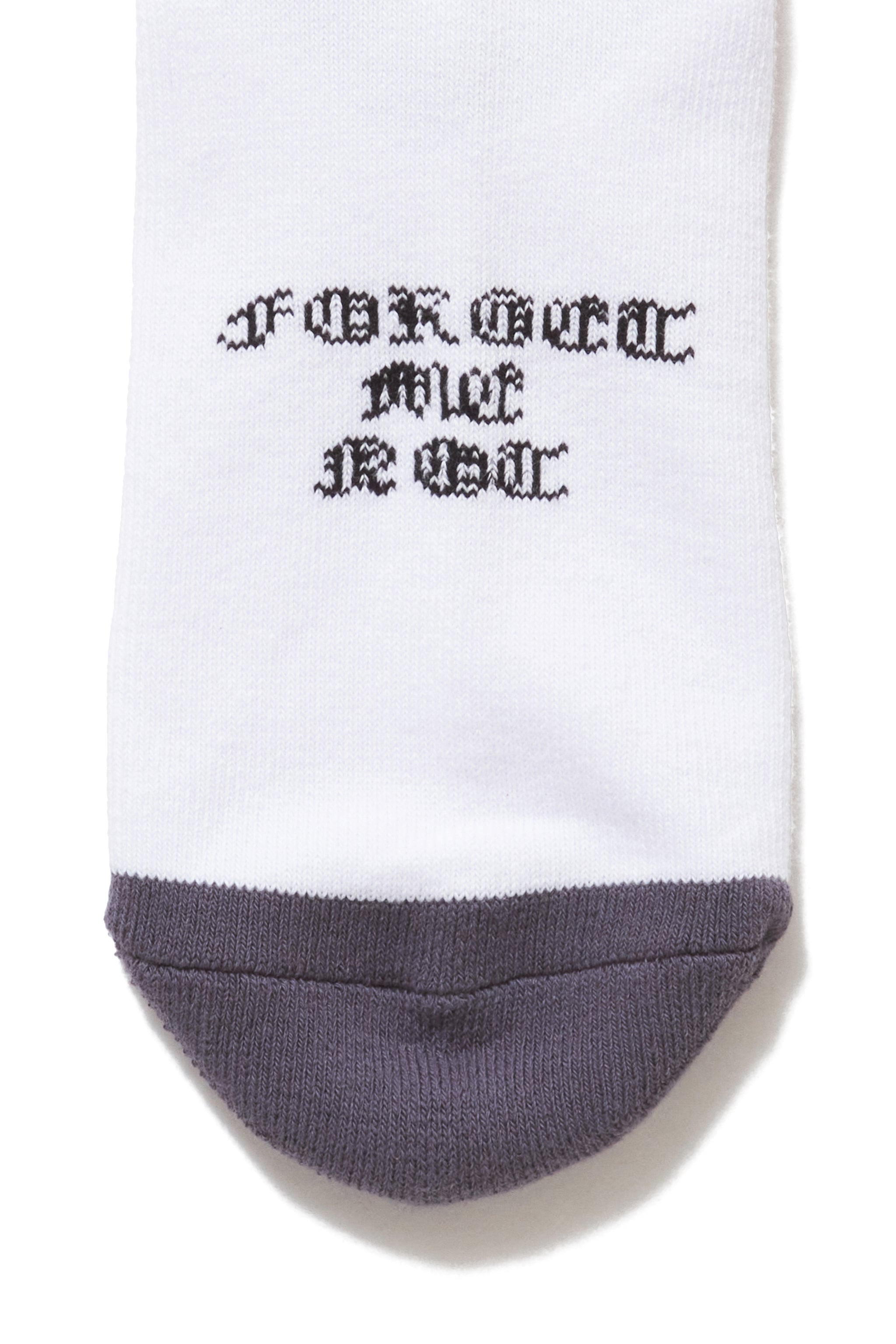 MAYO】MAYO CROSS BONE SOX - WHITE
