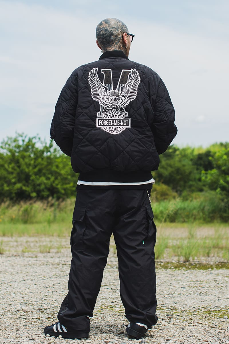 EAGLE EMBROIDERY NYLON JKT – MAYO