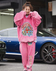 POWERPUFF MAYO EMBROIDERY SWEAT PANTS