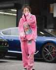 POWERPUFF MAYO EMBROIDERY SWEAT PANTS