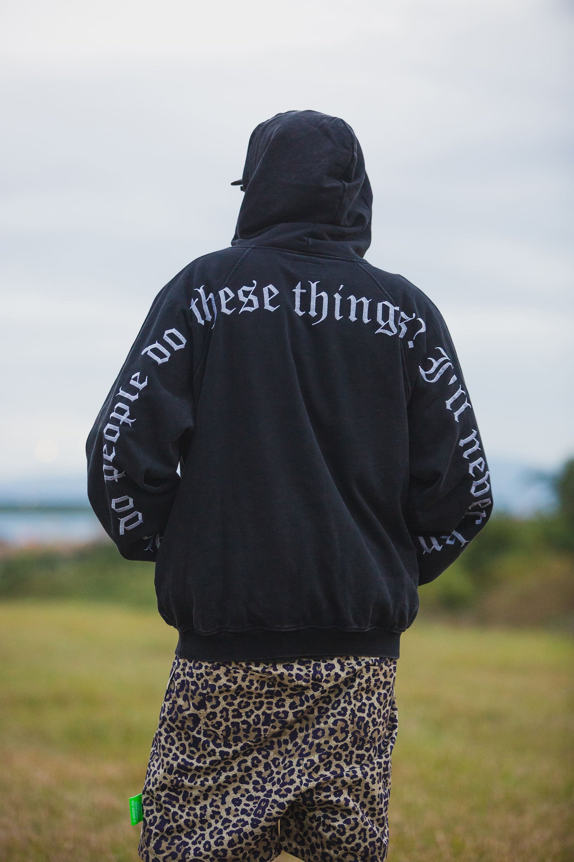 ENJOY CHEMICAL EMBROIDERY HOODIE